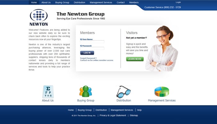 B2B integration example: Newton Group